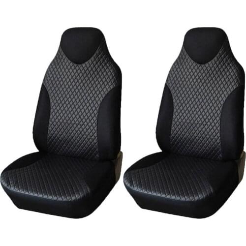2Pcs Car Faux Leather Front Seat Covers Universal Fit Auto Interior Decoration Чехлы на сиденья автомобильные товары