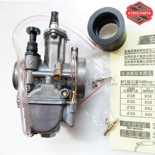 28mm for OKO PWK Power Jet Carburetor Motorcycle Super Performance RACING PARTS Scooters dirt bike ATV CARB 28mm with Powerjet