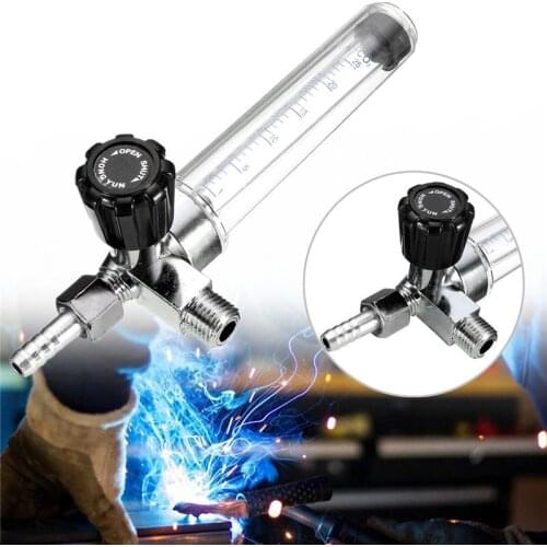 7mm 1/4PT 0.15 MPA Mig Flow Meter Gas Argon AR/CO2 Regulator Welding Weld