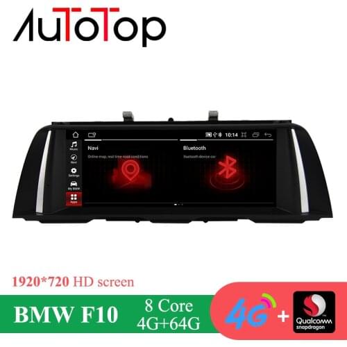 AUTOTOP BMW F10 Android Car GPS Navigation Multimedia Radio For BMW 5 Series F10 F11 2010-2016 CIC/NBT Wireless Carplay HeadUnit
