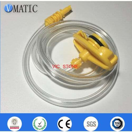 Free Shipping 10cc/ml Glue Dispenser Dispensing Syringe Barrel Valve Robot Adapter