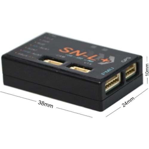 SN-L+ HD OSD MAVLINK Flight Controller BN220 GPS Combo Set for DJI FPV Air Unit RC Airplane Fixed-Wing Drones DIY Parts