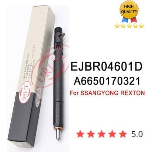 5 pieces EJBR04601D A6650170121 Diesel Common Rail Fuel injector EJBR0 4601D OEM for A6650170321 SSANGYONG Kyron REXTON 2.7