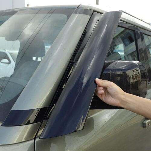For 2020-2022 Land Rover Defender 90 110 ABS car front glass A-pillar trim car exterior accessories