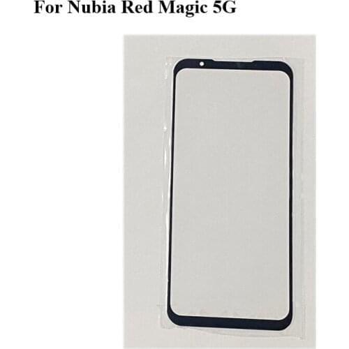 For Nubia Red Magic 5G Touch Screen Glass Digitizer Panel Front Glass Sensor Redmagic magic5G Without Flex