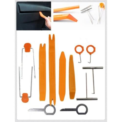 Car disassembly tool 12pcs set modified special audio removal sound insulation for Mercedes Benz W202 CLA W212 W220 W205 W201