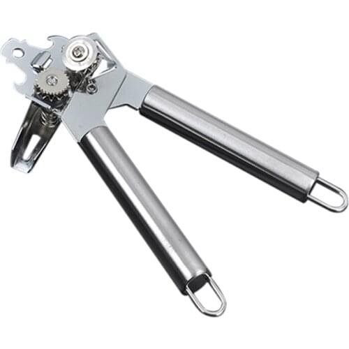 High Quality Stainless Steel Can Opener Multifunctional Major Open Canned Knife Kitchen Tools Bar Tin Can Jar Opener Accessories