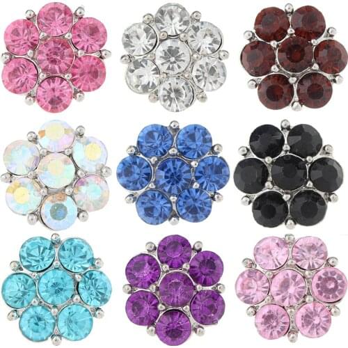 JaynaLee 18-20mm Metal Ginger Snap Button Fit Ginger Snaps Bracelets Jewelry for women men gifts GJS5481