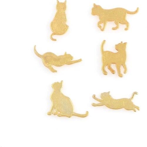 Metal Heart Star Moon Mix Shape DIY Filling Golden Materials Filler UV Epoxy Resin Jewelry Making Nail Decoration Accessories