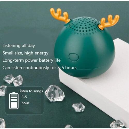 2020 new antler bluetooth speaker bass mini cannon high volume portable surround player high sound quality