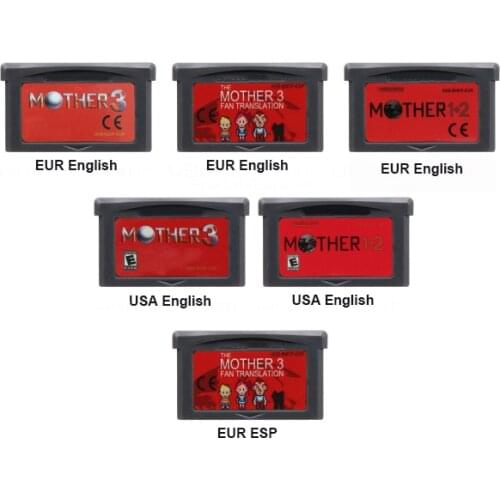 Superior 32 Bit Video Game Cartridge Memory Card for Nintendo GBA Mother Series