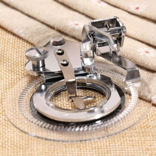 Hot Sale 1pc Sewing Machine Round Stitch Presser Foot Attachment Flower Stitch Foot Presser for Brother Singer Janome
