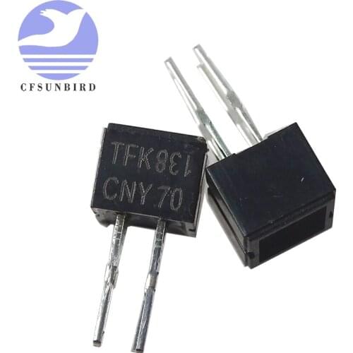 10pcs CNY70 Reflective Optical Sensor with Transistor Output DIP-4