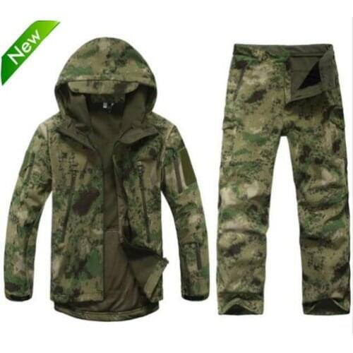 Soft Shell TAD V 4.0 Outdoor Military Uniform Tactical Jacket Waterproof Fleece Hunting Windproof Clothes Camping Hiking jacket