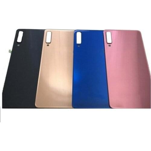 Back Cover Housing Battery Door Back Cover Replacement Parts Battery Cover FOR Samsung A7 2018 A750