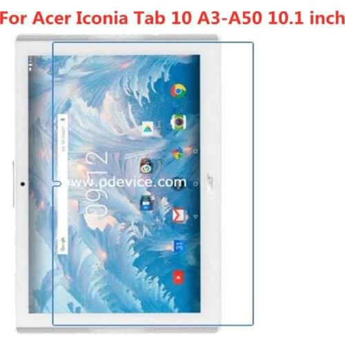 9H Tempered Glass For Acer Iconia Tab 10 A3-A50 A3 A50 10.1 inch Tablet Screen Protector Protective Film Glass Guard
