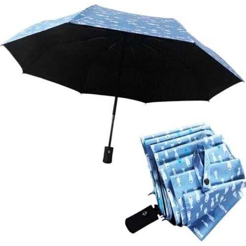8K Wind Resistant Folding Automatic Umbrella Rain Women Auto Luxury Big Windproof Umbrellas Rain For Men Black Coating Parasol