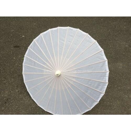 10PCs New white paper parasols wedding umbrella Diameter 23.6 inches