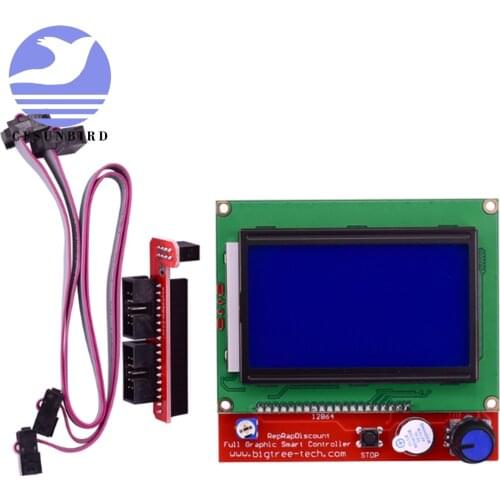 12864 LCD Ramps Smart Parts RAMPS Controller Display 1.4 LCD 12864 LCD best quaitly