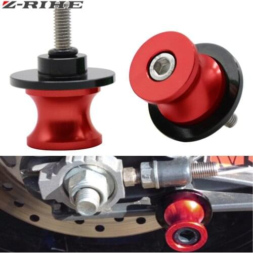 6 8 10mm CNC Motorcycle Swingarm Sliders Spools motorcycle accessories For yamaha MT09 MT-09 MT 09 FZ09 FZ 09 FZ-09 FZ09 LOGO