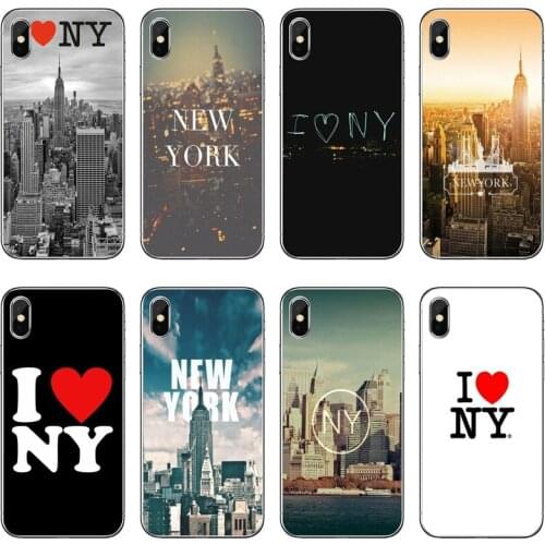 I Heart NY City love New York City Cover Case For Samsung Galaxy A71 A70 A60 A51 A50 A41 A40 A31 A30 A20E A21S A12 A10 A7 A5 A3
