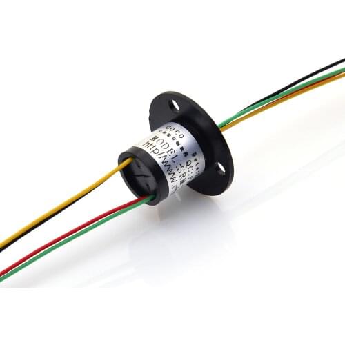 Electric Slipring conductive slip ring 4 circuit 1.5 A Carbon Brush