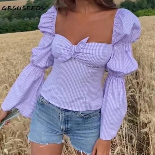 Gesuseeds Women's Plaid Shirts