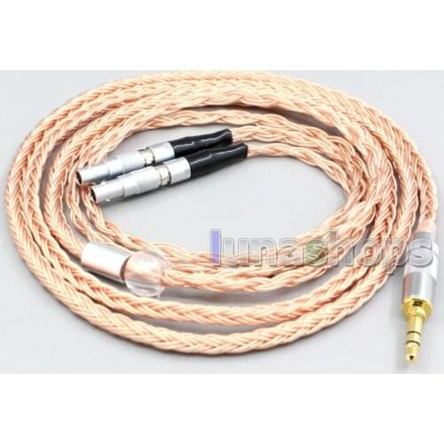 LN006755 XLR Balanced 16 Core 99% 7N OCC Earphone Cable For Ultrasone Veritas Jubilee 25E 15 Edition ED 8EX ED15 Headphone