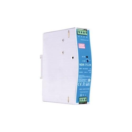 MEAN WELL NDR 24V 3.2A 76.8W DC Rail Switching Power Supply