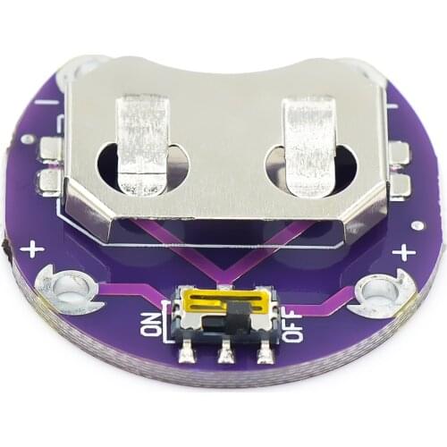 LilyPad Coin Cell Battery Holder CR2032 Battery Mount Module