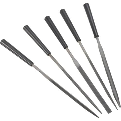 5PCS Needle File Set for Jeweler Diamond Wood Carving Model Metal Glass Stone Files DIY Repair Tool Grinding Hand File Tools