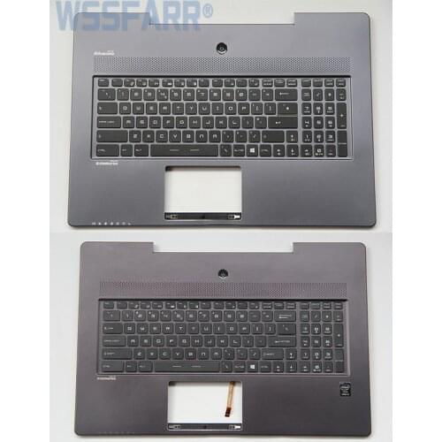Original Blue For MSI GS70 MS-1772C MS-1772 laptop palmrest with keyboard backlit