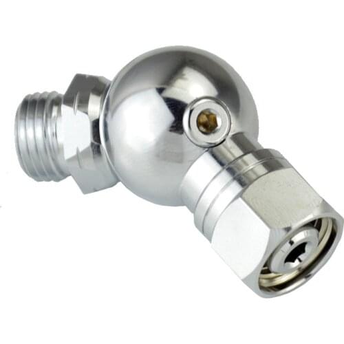 Diving breathing regulator secondary head 360 degree rotating universal joint diving tool accessories