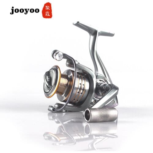 Jooyoo 12+1BB Double Spool Fishing Reel 1000-6000 Line Capacity Metal Spare Spool Saltwater Trolling Reels Fishing Accessories