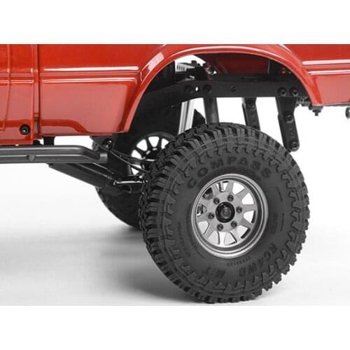Compass M/T 1.55" Scale Tires For 1/10 scale rock crawler axial scx10 tamiya F350 CC01 Chassis wheelsD90