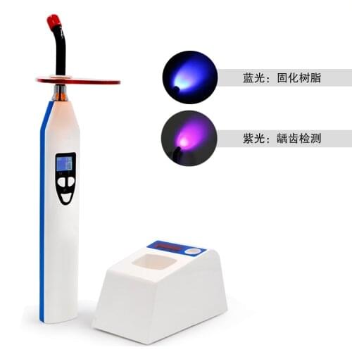 Dental LED Curing Light Cure Light Cure Lamp Light Meter Caries Detection