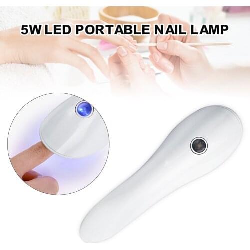 LED Nail Lamp Nail Dryer Light Gel Polish LED Lamp Mini UV Gel Polish Curing Light Hand Held Mabicure Salon Tool for Nail Art