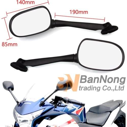 6MM MIRRORS rearview mirror motorcycle for Honda CBR250R CBR125R 2011-2013 motorcycle side mirror