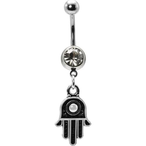 14G fashion sexy dangle navel rings belly button ring 316L surgical steel crystal nombril ombligo body pircing jewelry for women