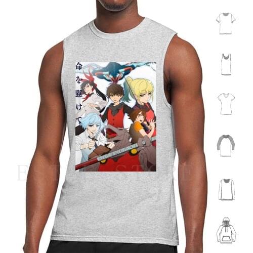 Tower Of God-1 Tank Tops Vest Sleeveless Anime Tower God Baam