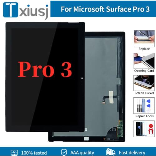 12.1'' Original For Microsoft Surface Pro 3 1631 LCD Touch Screen Digitizer For TOM12H20 v1.1 v1.0 LTL120QL01 003 For Pro3 LCD