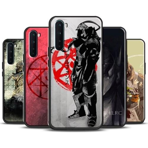 Fullmetal Alchemist Alphonse Elric Case For OnePlus Nord 6 7 T 8 Pro OPPO Reno4 Pro A9 For Realme 6 X2 Pro 7 X7 X50 XT C3