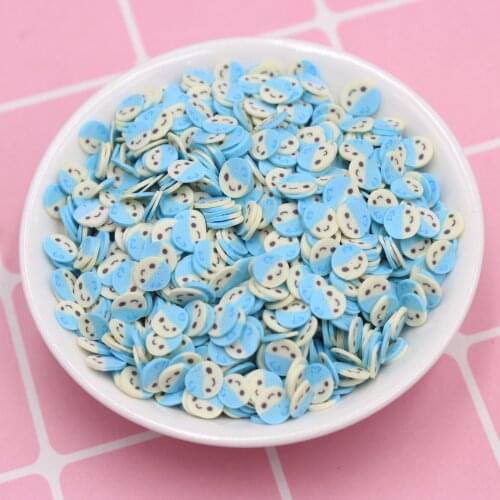 100g/Lot Adorable Girl Clay Slices Sprinkles Soft Pottery for DIY Crafts Decoration Filling Accessories