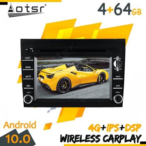 Android 10 Tape Radio Recorder Car For Porsche 911 997 BOXTER CAYMAN 2005 2006-2012 GPS Navi Multimedia Player Stereo Head unit
