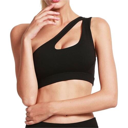 Fashionable Womens One-shoulder Bra Underwear Chest Wrap Women Comfortable Bralette Seamless Hake-proof Plus Size Bra Underwear