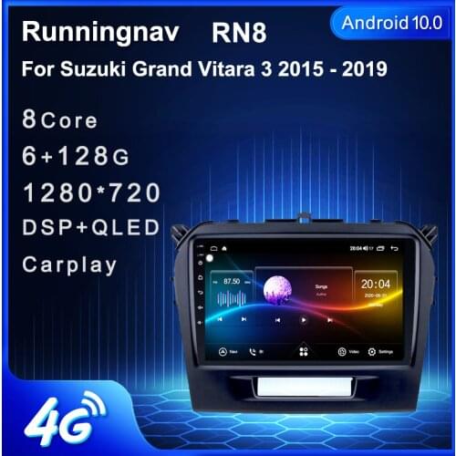 Runningnav For Suzuki Grand Vitara 3 2015 - 2019 Car Radio 2 Din Android Car Radio Multimedia Video Player Navigation GPS