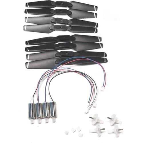 SG107 SG-107 foldable RC drone spare parts engines motors gear propeller blades kit
