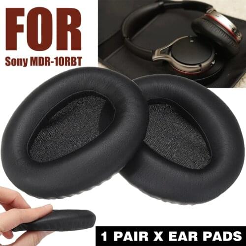 For Sony 1pc Dedicated Replacement Ear Pads High Quality Earpads Cushions Support MDR-10RBT MDR-10RNC MDR-10R Headphone Mayitr
