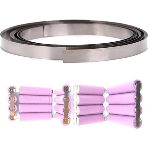 Welded Patch Pure Nickel Plating Steel Strip Tape Li 18650 Battery Spot Welding For Spot Welder Machine Long