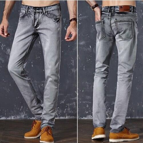 TangWindVisual Straight Jeans For Men